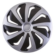 VERSACO Poklopac kotača čelične felge Wind 15", siva crna
